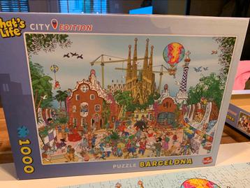 Puzzle that’s life city edition 1000 st Barcelona beschikbaar voor biedingen
