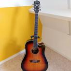 Washburn WD10SCEATB Westerngitaar, Ophalen of Verzenden, Gebruikt, Western- of Steelstringgitaar, Met (piezo-)element