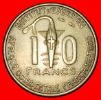 Ⰶ GOLD FISH FRANCE: FRENCH WEST AFRICA 10 FRANCS 1957 TOGO!, Postzegels en Munten, Verzenden, Overige landen, Losse munt