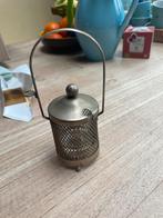 Vintage suikerstrooier met deksel en handvat, Ophalen of Verzenden, Gebruikt