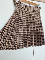 A-lijn geplooide korte rok maat M/L, Maat 38/40 (M), Cherry Koko, Verzenden, Zwart