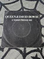 Single Queen & David Bowie Under Pressure, Cd's en Dvd's, Vinyl Singles, Ophalen of Verzenden, Zo goed als nieuw, Pop