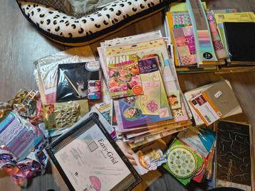 Groot Crea Pakket Kaarten Maken  beschikbaar voor biedingen
