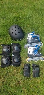 Nijdam junior inlineskates maat 27-30 incl. bescherming, Overige merken, Kinderen, Overige typen, Ophalen of Verzenden