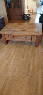 Mexicaans Grenen Salontafel met Gebruikerssporen, Ophalen, Gebruikt, 100 tot 150 cm, 50 tot 100 cm