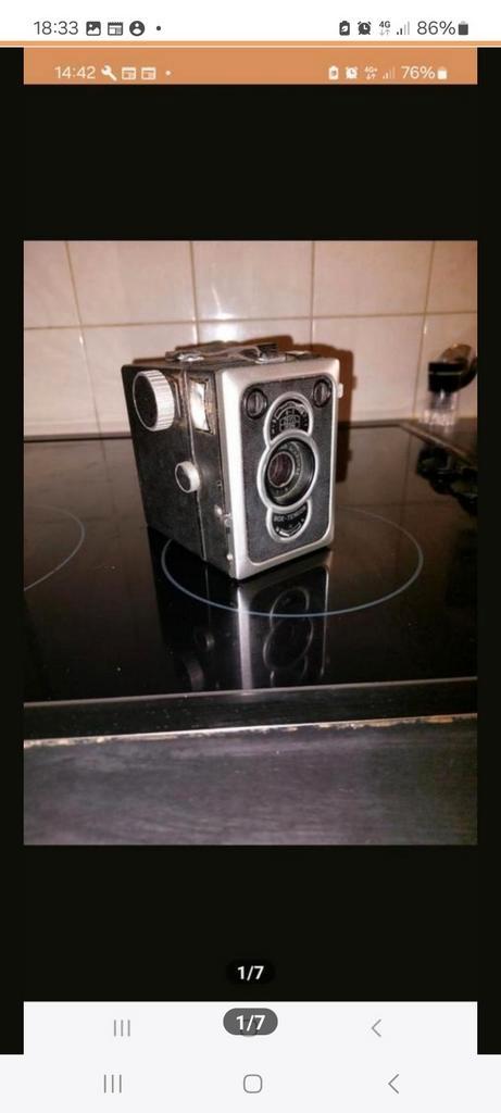 Zeis ikon  box-tengor camera vintage  retro, Verzamelen, Fotografica en Filmapparatuur, Fototoestel, Ophalen of Verzenden