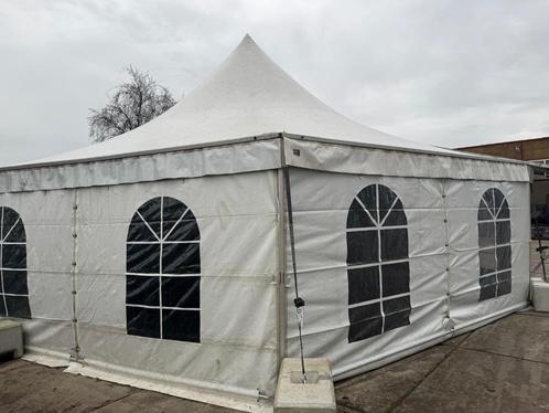 Grote 6 hoekige feesttent (pagodetent) 68m2, Tuin en Terras, Partytenten, Gebruikt, Pagodetent, 2 meter of meer, 8 meter of meer
