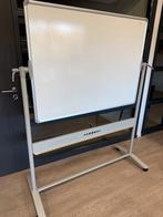 Verrijdbaar & kantelbaar whiteboard –  90  120 cm, Ophalen, Mobiel, Gebruikt, Whiteboard