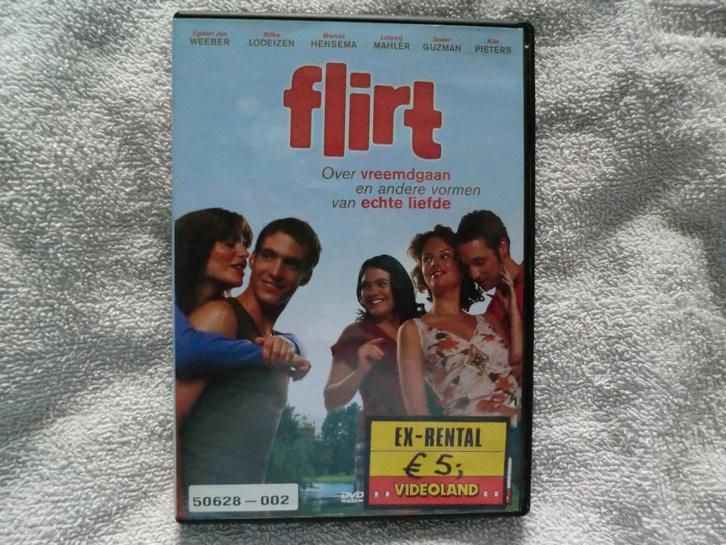 DVD flirt, Cd's en Dvd's, Dvd's | Nederlandstalig, Zo goed als nieuw, Film, Komedie, Alle leeftijden, Ophalen of Verzenden