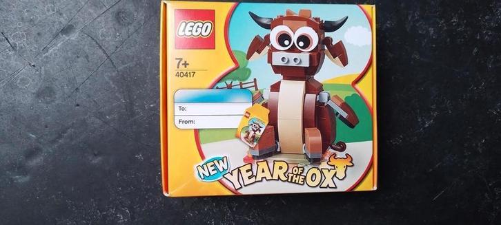 Nieuw 40417 Jaar van de Os, Kinderen en Baby's, Speelgoed | Duplo en Lego, Nieuw, Lego, Complete set, Ophalen of Verzenden