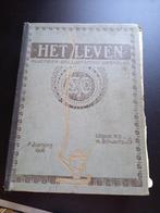 Het leven ingebonden weekbladen uit 1906, Nederland, Ophalen of Verzenden, Voor 1920