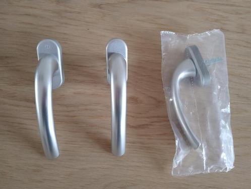 3 x Hoppe aluminium raamkruk (Tokyo), Doe-het-zelf en Verbouw, Hang- en Sluitwerk, Nieuw, Overige materialen, Ophalen of Verzenden