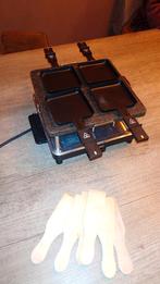 Gourmetstel steengrill raclette set, Ophalen of Verzenden, Gebruikt, Minder dan 4 personen