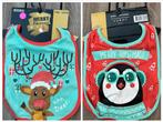 2 Nieuwe Kerst Slabbers, Kinderen en Baby's, Babykleding | Overige, Jongetje of Meisje, Helmond / Someren, Nieuw, Ophalen of Verzenden