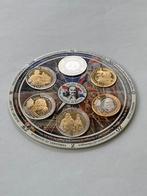6 herdenkingsmunten Michiel de Ruyter 400 jaar (1607-2007), Postzegels en Munten, Munten | Nederland, Ophalen of Verzenden, Koningin Beatrix