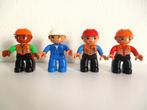 duplo 8 poppetjes popjes zie beide foto,s, Ophalen of Verzenden, Zo goed als nieuw, Losse stenen, Duplo