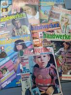 9 nummers tijdschrift Handwerken 1978 compleet met raderblad, Verzamelen, Tijdschriften, Kranten en Knipsels, Ophalen of Verzenden