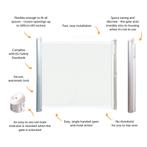 Kiddyguard Accent Oprolhekje - 4x, Overige materialen, Gebruikt, Ophalen of Verzenden, 100 tot 115 cm