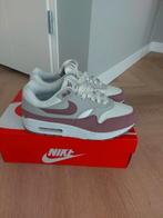 Nike air max 1 dames maat 40 wit bruin mauve, Wit, Ophalen of Verzenden, Nike air max, Sneakers of Gympen