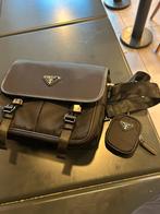 Prada zijtas, Sieraden, Tassen en Uiterlijk, Tassen | Schoudertassen, Overige merken, Zwart, Nieuw, Ophalen of Verzenden