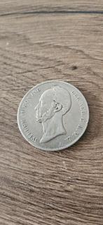 Zilveren rijksdaalder 1847 Willem ll, Zilver, Ophalen of Verzenden, Losse munt, 2½ gulden