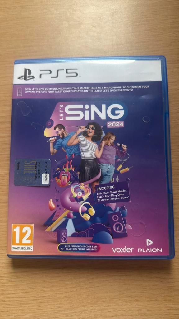 Let's Sing 2024, Spelcomputers en Games, Games | Sony PlayStation 5, Zo goed als nieuw, Ophalen of Verzenden