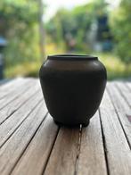 Antraciet cascade bonsaipot op pootjes, Rond, Zo goed als nieuw, Aardewerk, Tuin