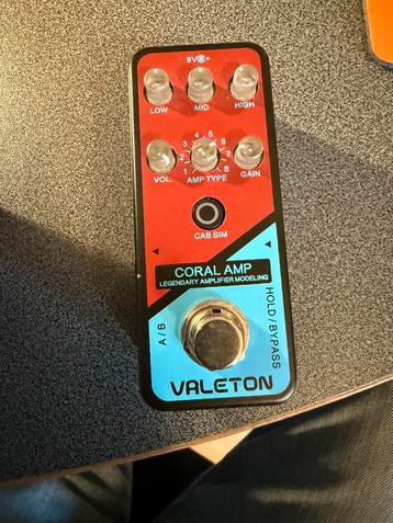 Valeton Coral Series Coral Amp Amplifier Modeling beschikbaar voor biedingen