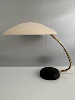 Bureaulamp 1956 Cosack model 7675 wit / zwart / messing, Ophalen of Verzenden