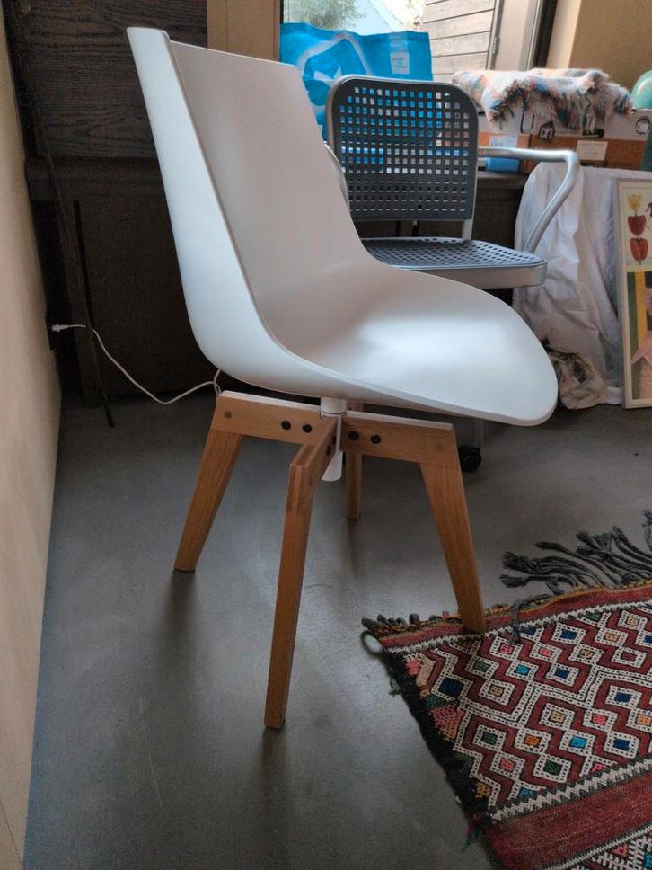 MDF Italia Flow Stoelen - 3 stuks, Huis en Inrichting, Stoelen, Zo goed als nieuw, Wit, Ophalen