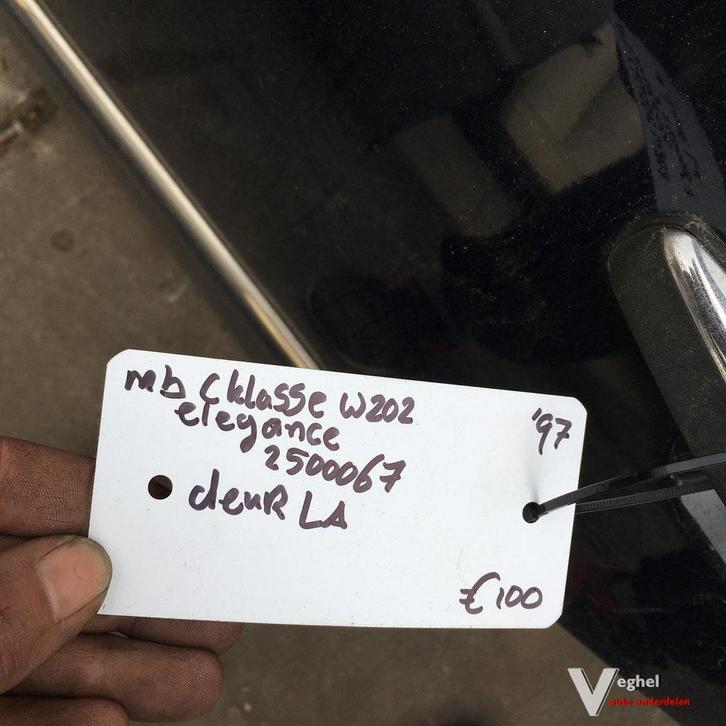 Mercedes C klasse W202 1.8 Station  1997 wagennr 2500067  Kl, Auto-onderdelen, Carrosserie en Plaatwerk, Deur, Gebruikt, Ophalen