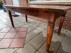 Houten (tuin)tafel - tropisch hardhout, Huis en Inrichting, Tafels | Eettafels, Ophalen, Gebruikt, 50 tot 100 cm, Vijf personen of meer