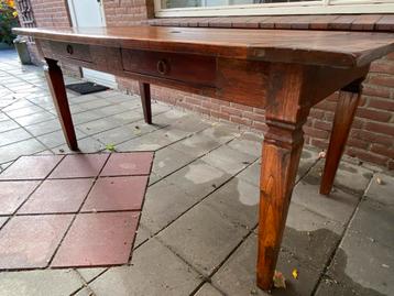 Houten (tuin)tafel - tropisch hardhout- laatste kans!! beschikbaar voor biedingen
