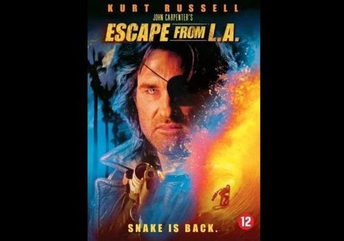 Escape from L.A., Cd's en Dvd's, Dvd's | Actie, Zo goed als nieuw, Actie, Vanaf 16 jaar, Ophalen of Verzenden