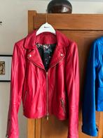 Leren jasjes blauw xs tot s rood s tot m, Kleding | Dames, Ophalen of Verzenden, Zo goed als nieuw, Maat 34 (XS) of kleiner, Blauw