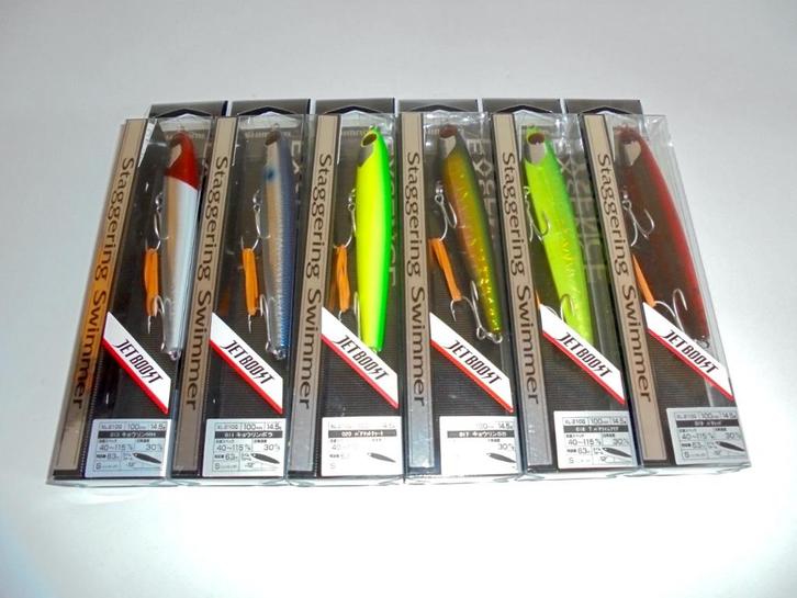 Shimano Exsence Staggering Swimmer Stickbait 10cm 14,5g., Watersport en Boten, Hengelsport | Roofvissen, Nieuw, Overige typen
