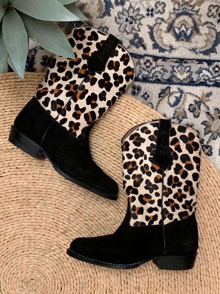 Milo Boots cowboylaarzen 37 western boots bohemian laarzen, Kleding | Dames, Schoenen, Nieuw, Hoge laarzen, Zwart, Ophalen of Verzenden