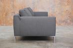 ZGANieuw grijsblauwe stoffen Design on Stock Heelz bank, Stock Heelz, Design, Driepersoons, 75 tot 100 cm