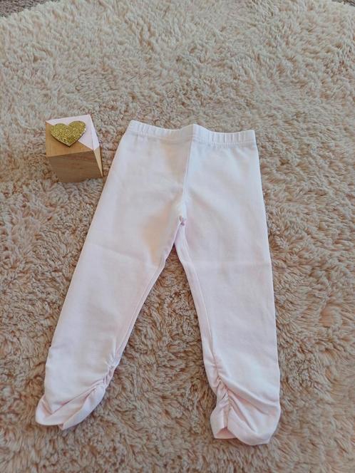 GYMP legging licht roze met schattig strikje aan de zijkant, Kinderen en Baby's, Babykleding | Maat 80, Zo goed als nieuw, Meisje