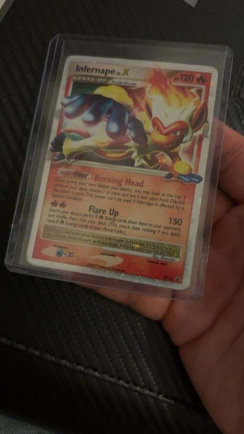 Infernape lv x DP10 pokemon kaart, Hobby en Vrije tijd, Verzamelkaartspellen | Pokémon, Nieuw, Ophalen of Verzenden