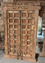 Unieke oude deuren set uit india, Antiek en Kunst, Curiosa en Brocante, Ophalen