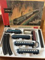 Hema Treinset met Rails - Compleet!, Overige merken, Gelijkstroom, Ophalen of Verzenden, Analoog