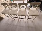 4 IKEA INGOLF Barkrukken, Huis en Inrichting, Barkrukken, Ophalen, Gebruikt, Met voetsteun, 60 tot 90 cm