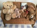 Rotan berenbankje met veel beren, Kinderen en Baby's, Ophalen, Gebruikt, Beer