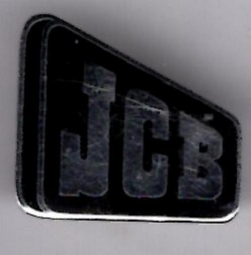 JCB zwart email op zilverkleurig tractoren broche ( E_213 ), Verzamelen, Speldjes, Pins en Buttons, Nieuw, Speldje of Pin, Transport