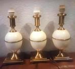 3 tafel lampen jaren 70, Ophalen of Verzenden, Zo goed als nieuw, Minder dan 50 cm