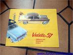 Folder Simca Vedette 57, Ophalen of Verzenden, Zo goed als nieuw, Algemeen