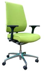 Bureaustoel Dauphin X-code, Ophalen, Gebruikt, Bureaustoel, Groen