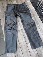 leren herenjeans maat 36-34, Ophalen of Verzenden, Gedragen, Maat 56/58 (XL), Zwart