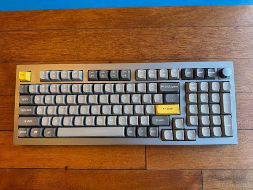 Keychron Q5 keyboard, Computers en Software, Toetsenborden, Zo goed als nieuw, Qwerty, Bedraad, Ophalen of Verzenden